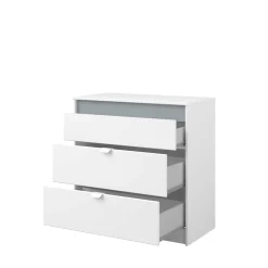 Kinderzimmer-Set Rue | Halbhochbett, Kleiderschrank, Kommode