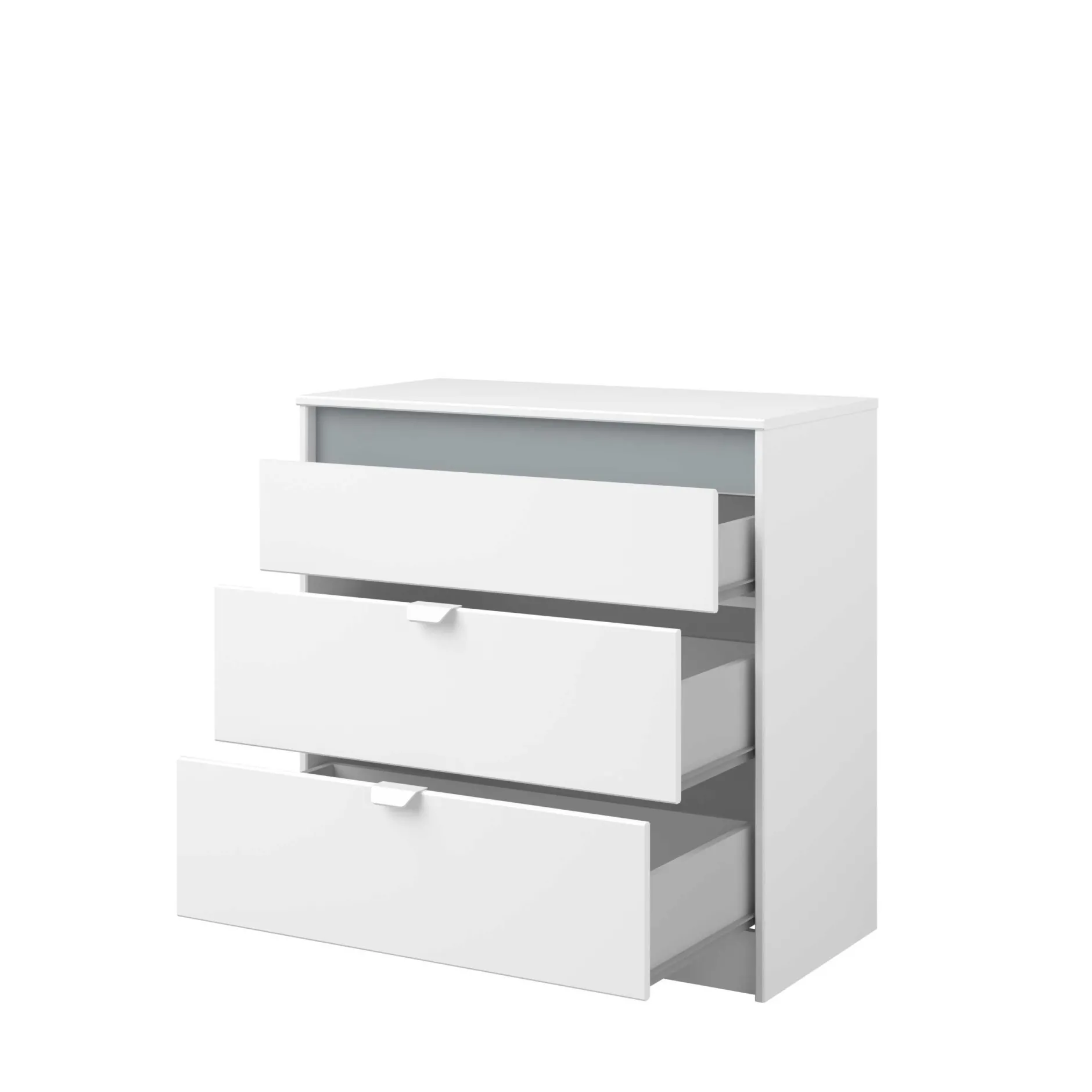 Kinderzimmer-Set Rue | Halbhochbett, Kleiderschrank, Kommode