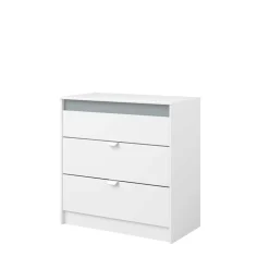 Kinderzimmer-Set Rue | Halbhochbett, Kleiderschrank, Kommode
