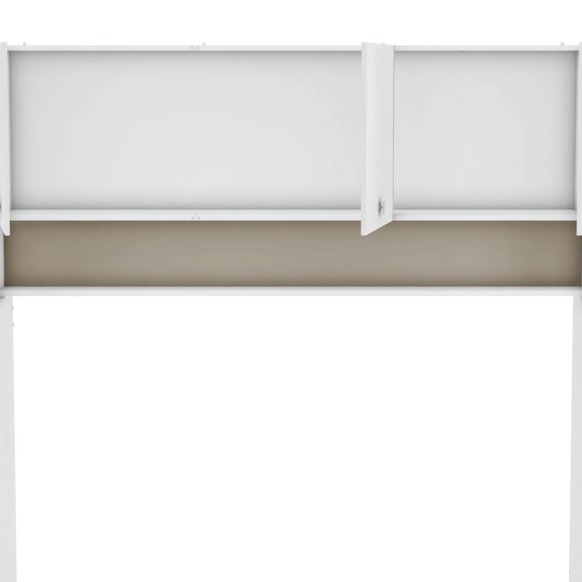 Kinderzimmer Tidelle - Bett 90x200cm mit Bettkasten und Brückenkommode - weiß/beige