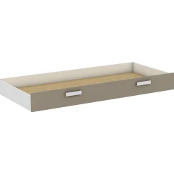 Kinderzimmer Tidelle - Bett 90x200cm mit Bettkasten und Brückenkommode - weiß/beige