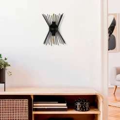 Kirpi Wandleuchte | METALLGEHÄUSE | Schwarz