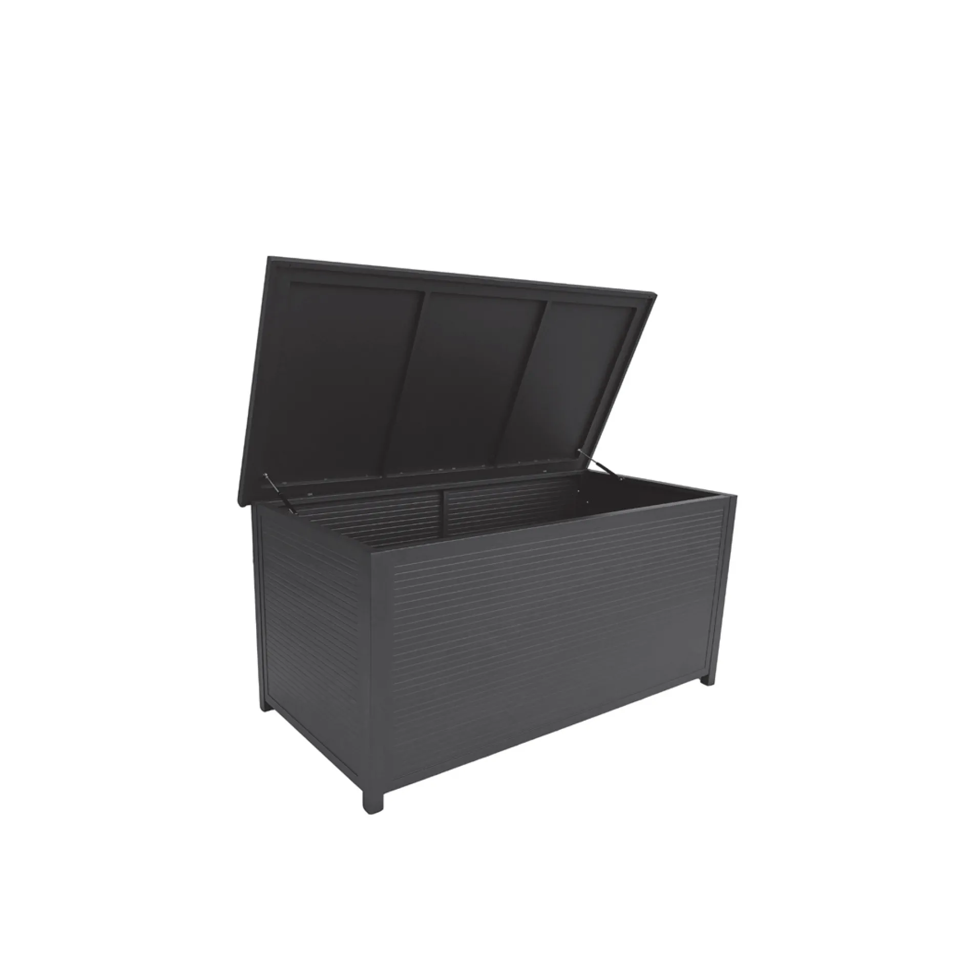 Kissenbox Romario gescova - Aluminium - 165x80 cm - Anthrazit