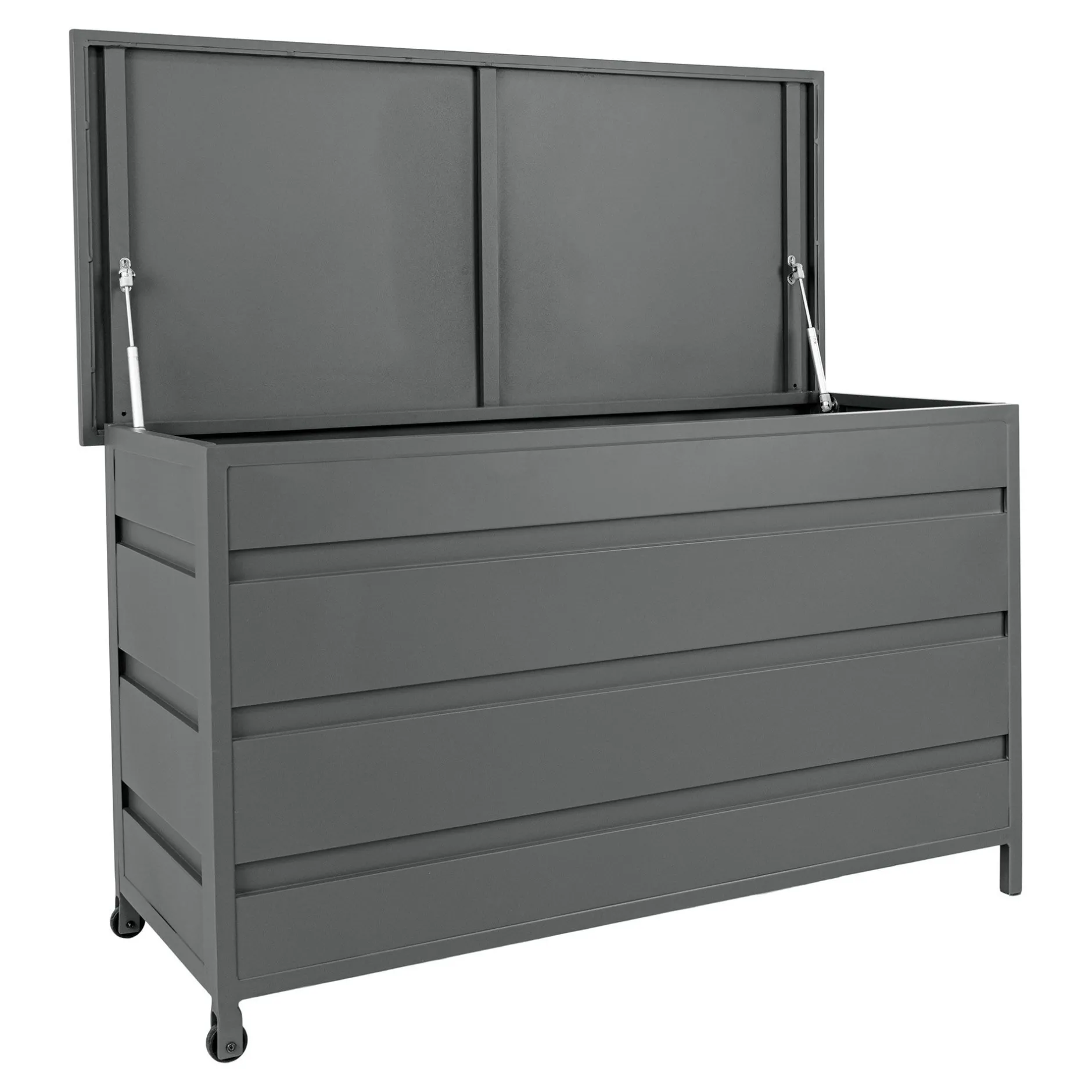 Kissenkasten Cassis 650L - Grau Aluminium