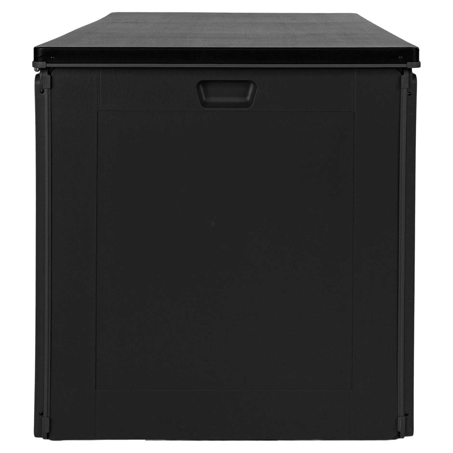 Kissenkasten Dubrovnik - 146,5x71x75 cm - 680 L - schwarz