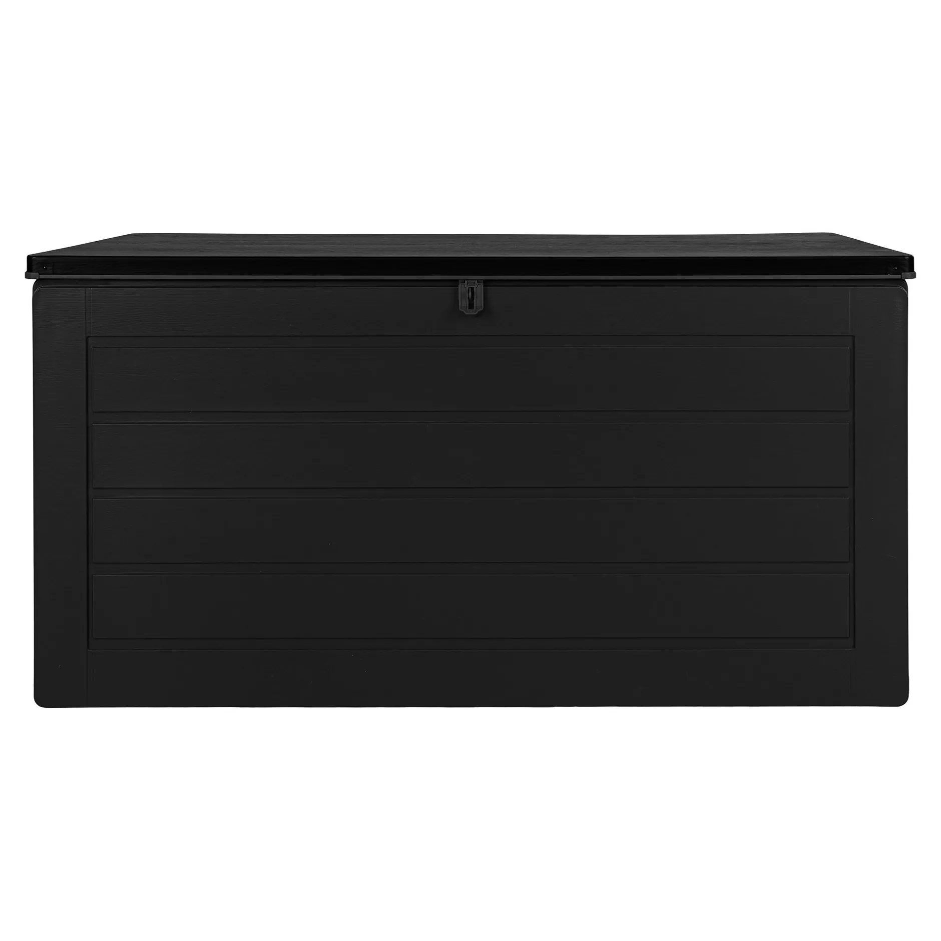 Kissenkasten Dubrovnik - 146,5x71x75 cm - 680 L - schwarz