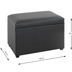 Klappbox | 58 x 39 x 42 cm | Anthrazit