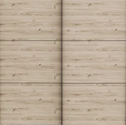 Kleiderschrank Alhambra - 221x60x224cm - Eiche Dekor