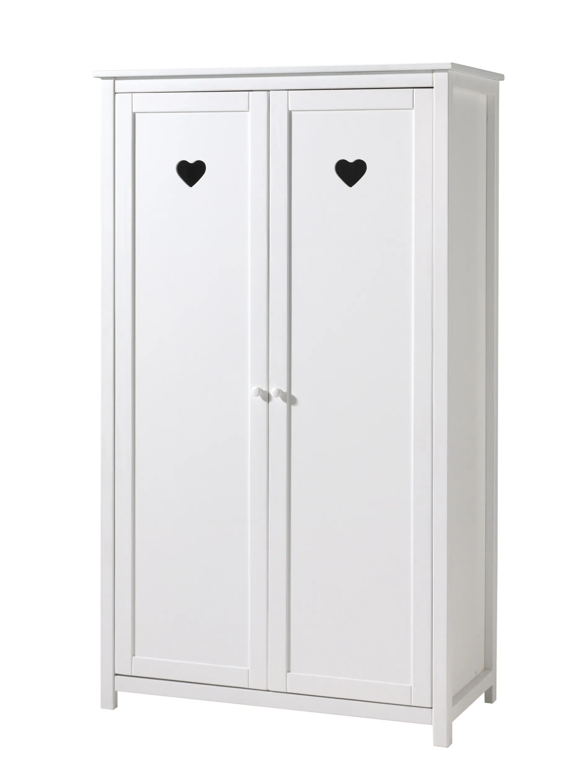 Kleiderschrank Amori Mädchen 2-türig - weiß