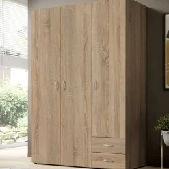 Kleiderschrank Base | 120 x 52 x 177 cm | Oak Design