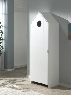 Kleiderschrank Casami - weiß