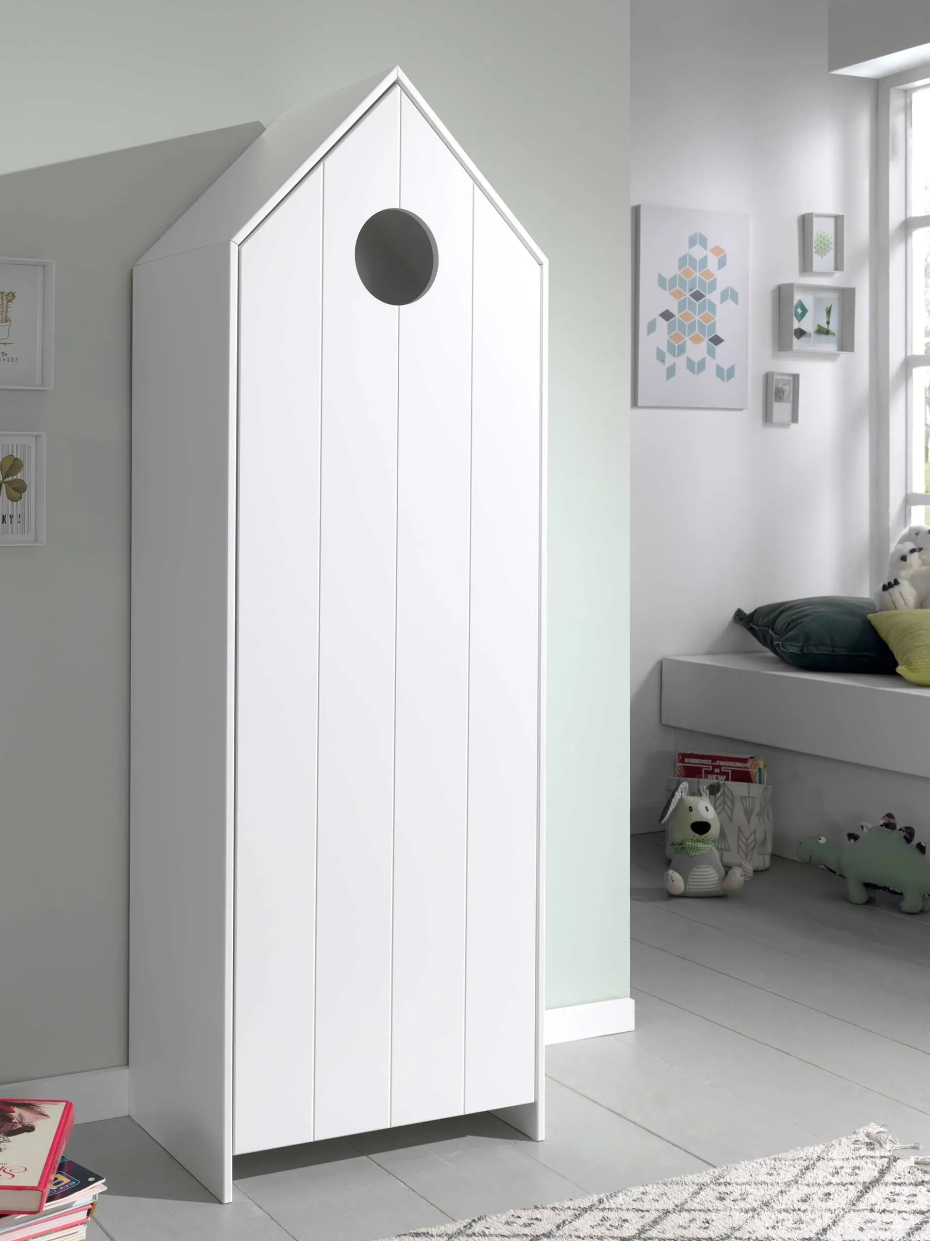 Kleiderschrank Casami - weiß