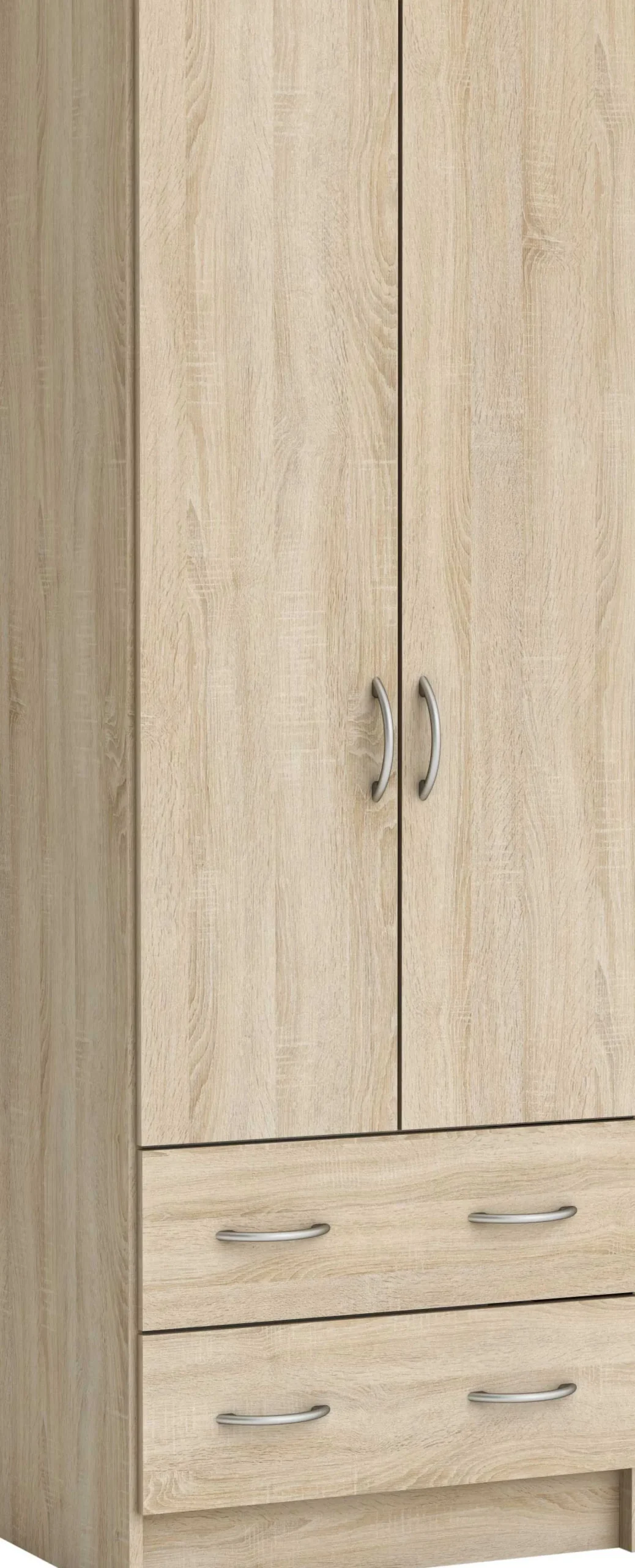 Kleiderschrank Diete-gebürstete Eiche