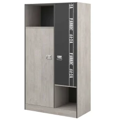 Kleiderschrank Fabric 2-türig