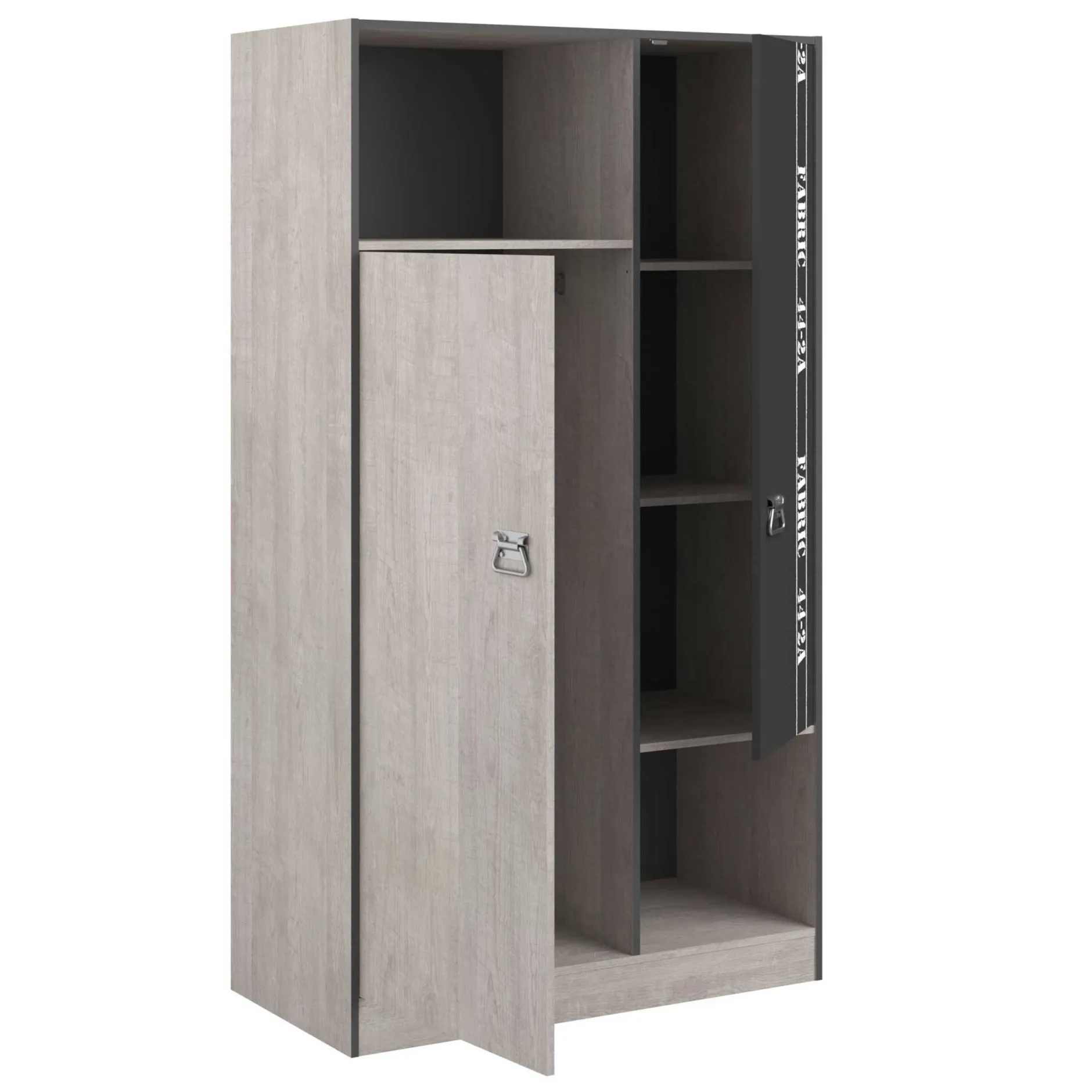 Kleiderschrank Fabric 2-türig