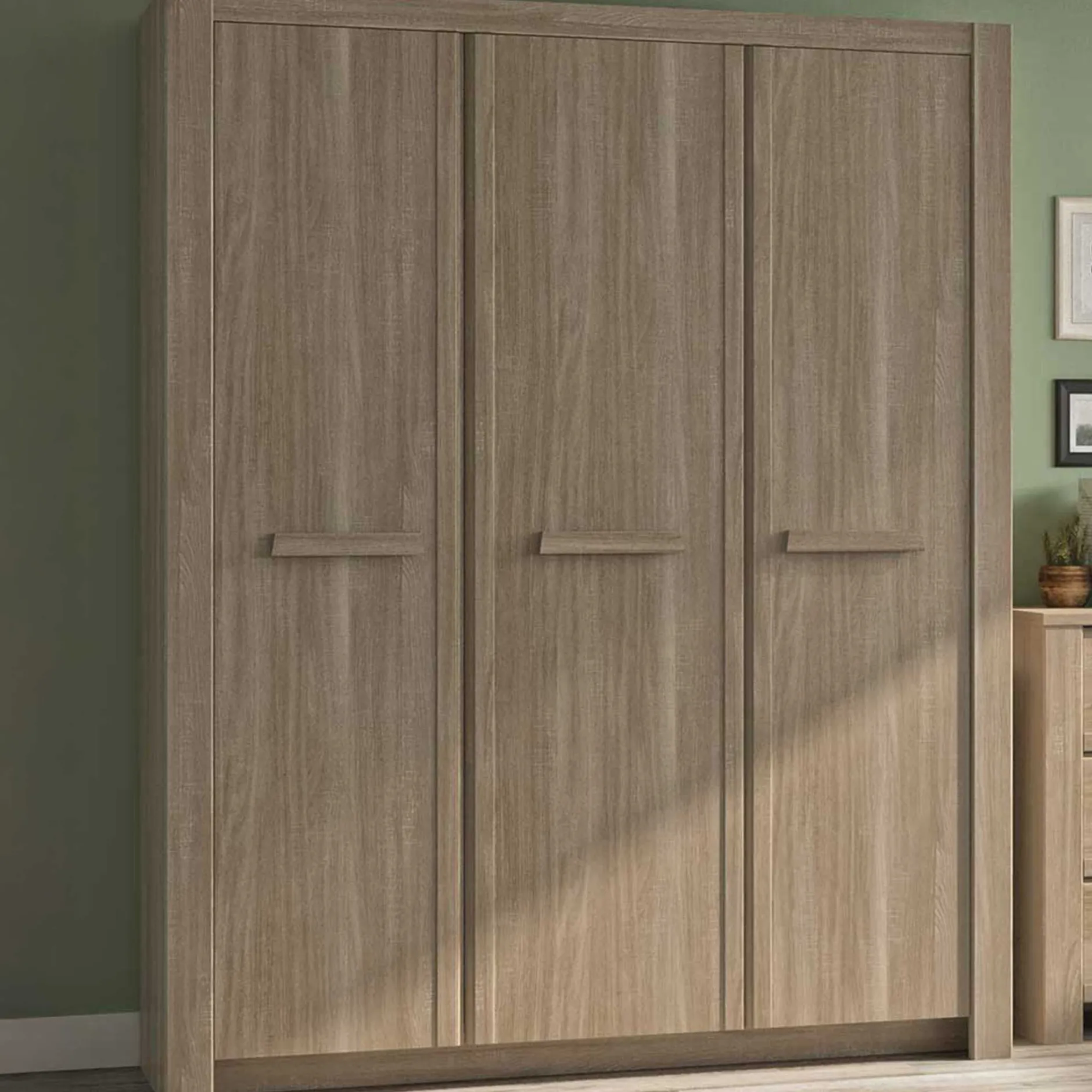 Kleiderschrank Haron mit 3 Türen