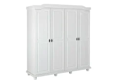 Kleiderschrank Ivy 197cm 4 Türen - weiß
