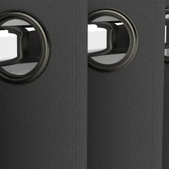 Kleiderschrank Jungo 122cm 2 Schubladen - Eiche/schwarz