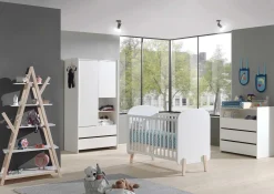 Kleiderschrank Kiddy 2 Türen - weiß