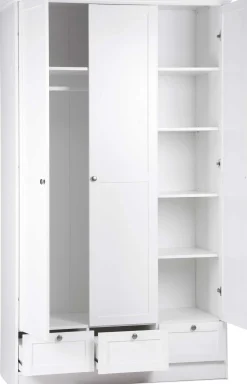 Kleiderschrank Landwood 3 Türen