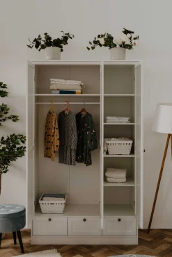 Kleiderschrank Landwood 3 Türen