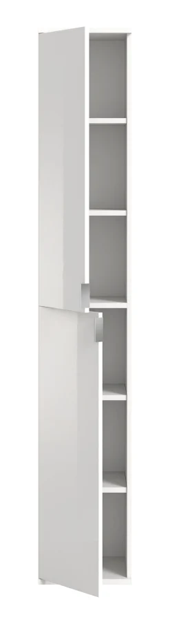 Kleiderschrank Projekt X Emob - Weiß Artisan Oak - 212x193x34 cm