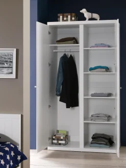 Kleiderschrank Robin 2-türig