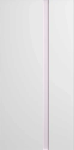 Kleiderschrank Rue mit 2 Türen - weiß/grau oder weiß/rosa