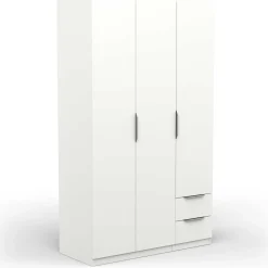 Kleiderschrank Spectre 120cm - matt weiß