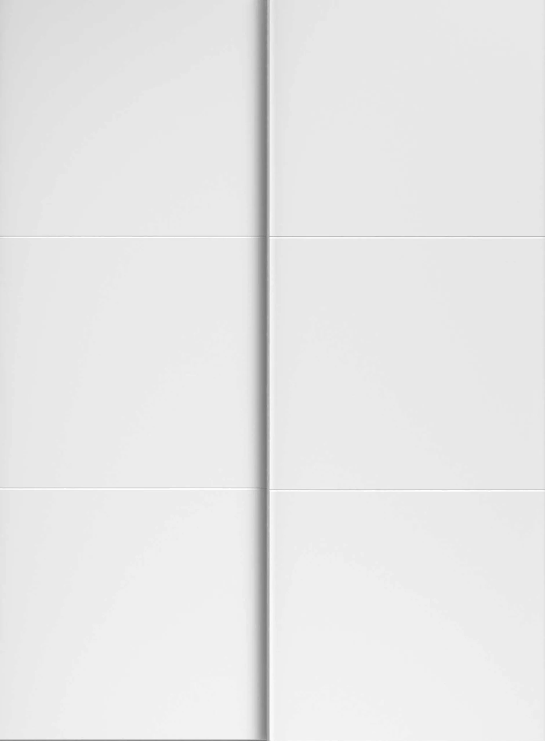 Kleiderschrank Swings - 148x59x203cm - 2 Türen - weiß