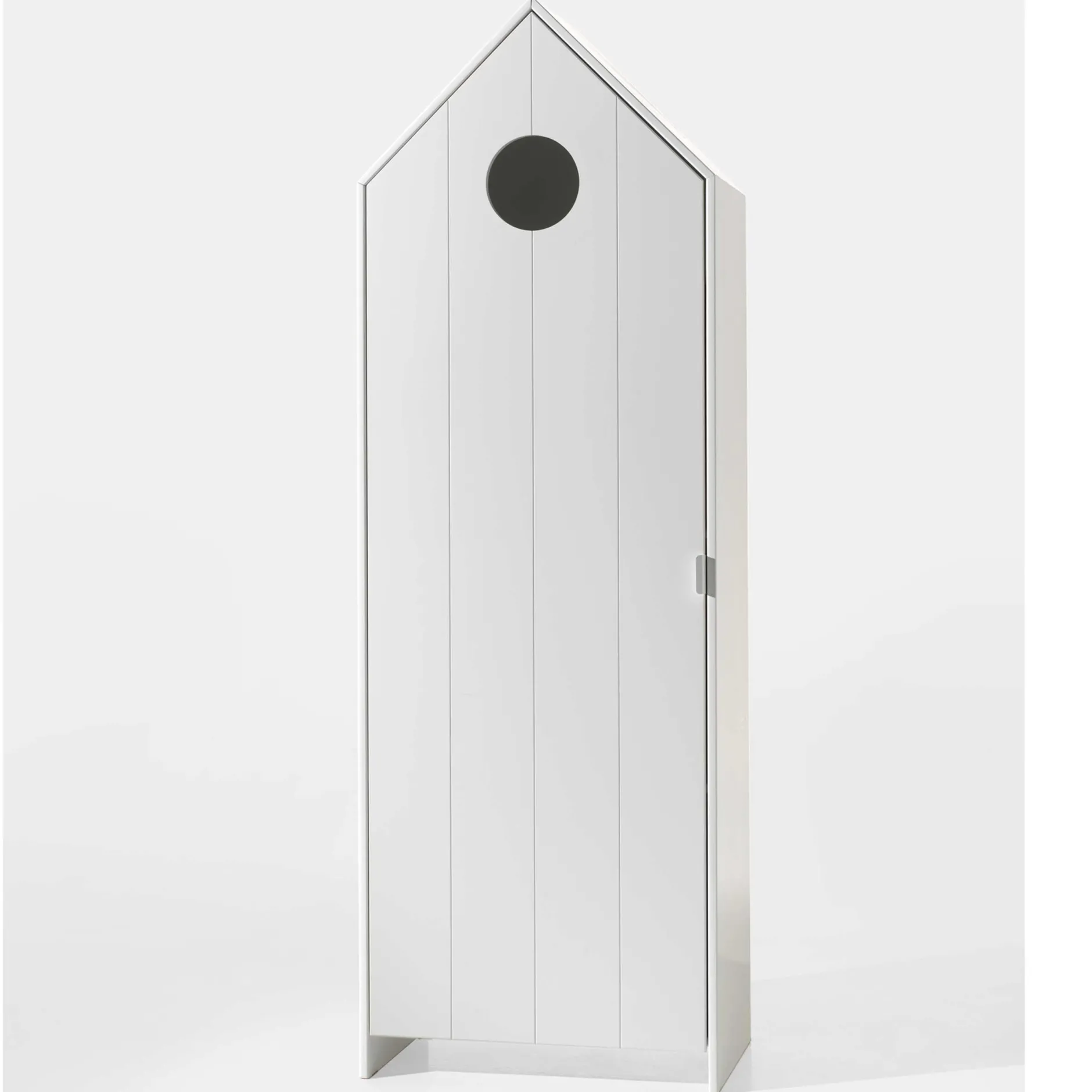 Kleiderschrank 2-teilig Casami - 115x37x172 cm - Weiß