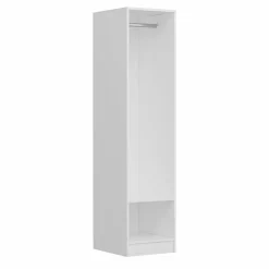 Kleiderschrank Woody Fashion | 45 x 52 x 190 cm | Scharniertür nicht enthalten