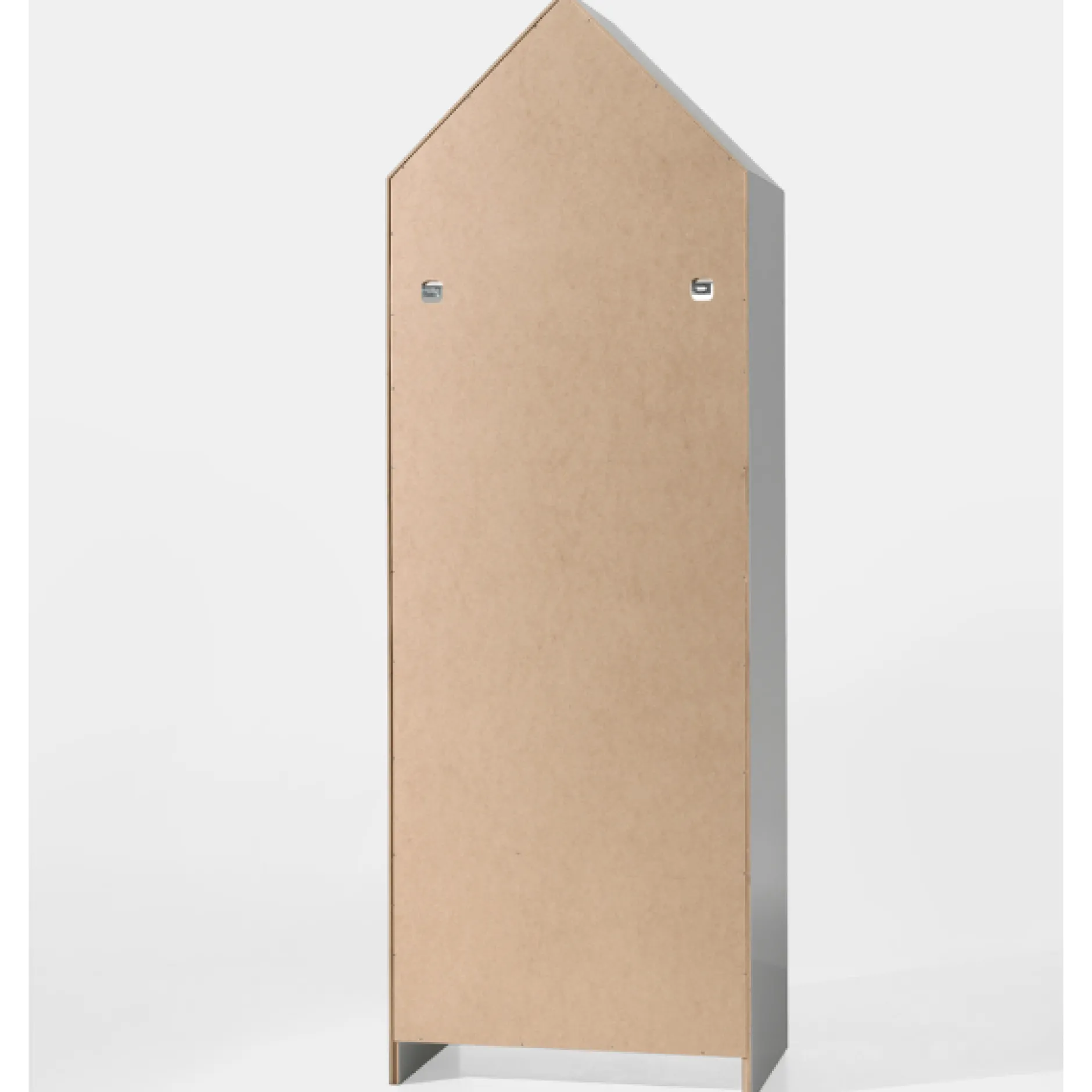 2 Kleiderschränke Bücherregal Casami - mintgrün/weiß/rosa