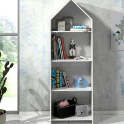 2 Kleiderschränke Bücherregal Casami - mintgrün/weiß/rosa