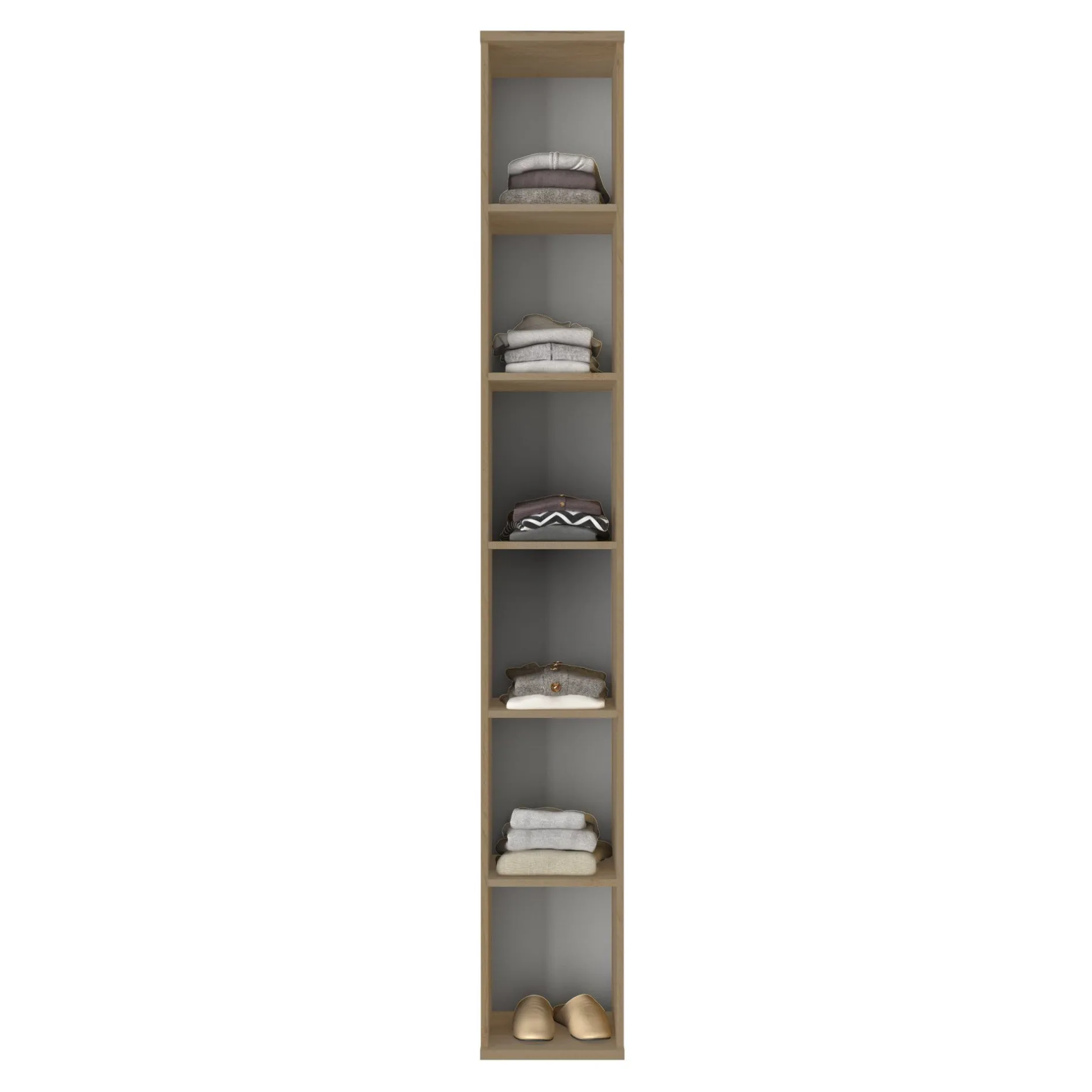 Kleiderständer Enzo | 33 x 45 x 235 cm | Helvezia Oak Design