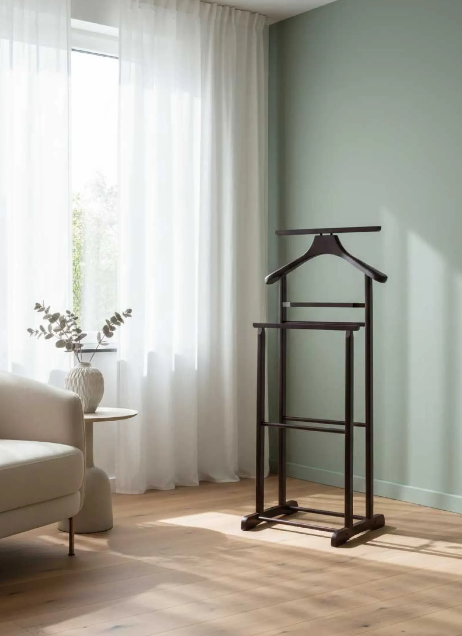 Kleiderständer mit Hosenbügel | Pine-design
