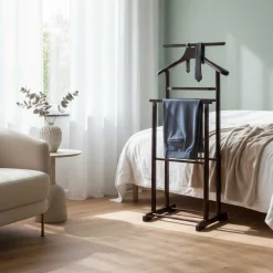 Kleiderständer mit Hosenbügel | Pine-design