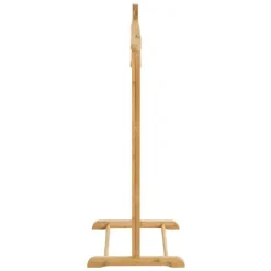 Kleiderständer mit Hosenbügel | Bambusdesign | 10 kg Belastbarkeit
