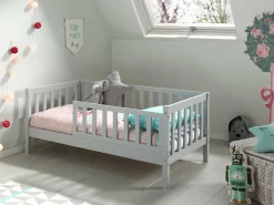 Kleinkindbett Petronille 70 x 140cm Kiefer - grau