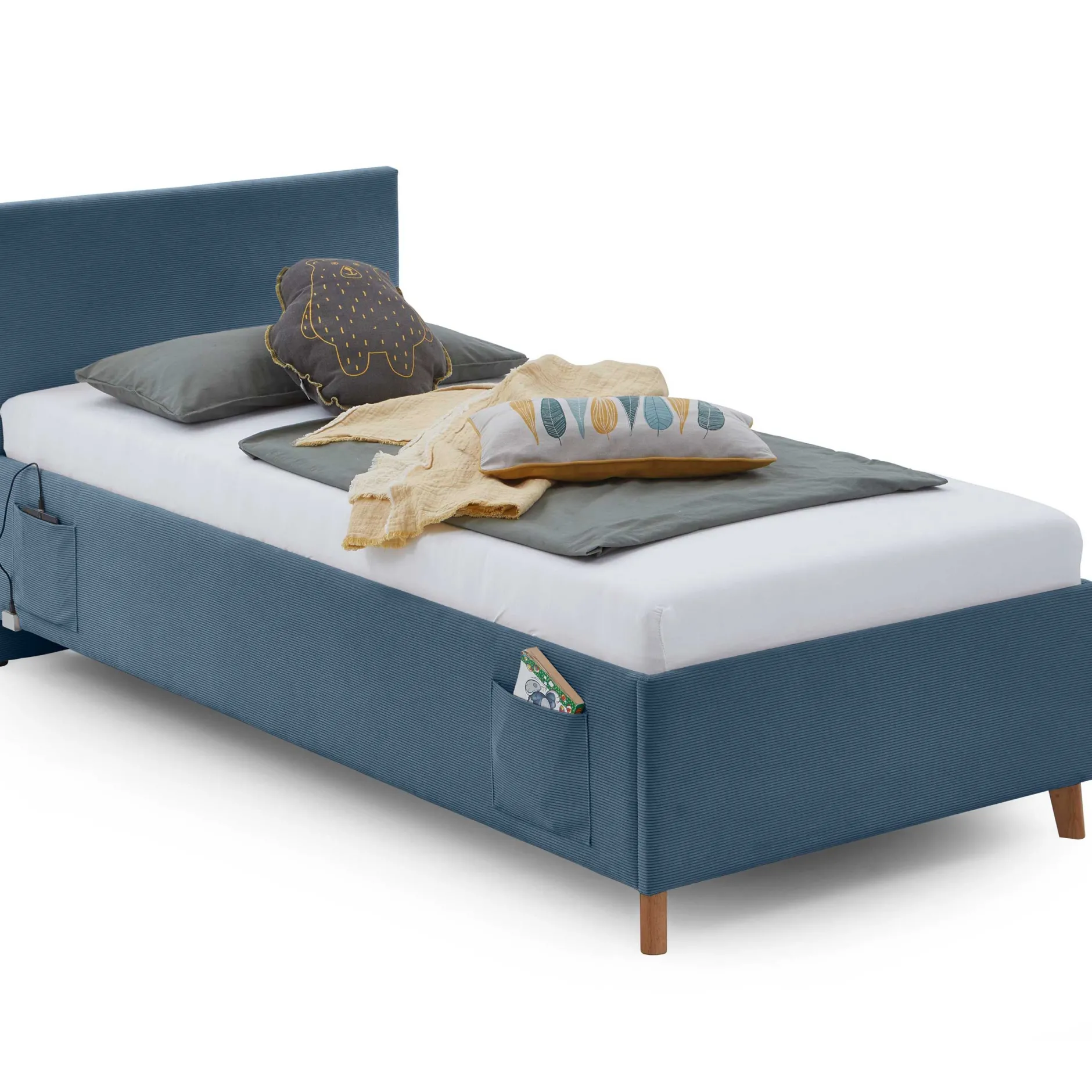 Kofferbett Cool | 140 x 200 cm | Design Blau
