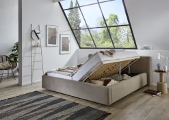 Kofferbett Kubrik | 160 x 200 cm | Taupe