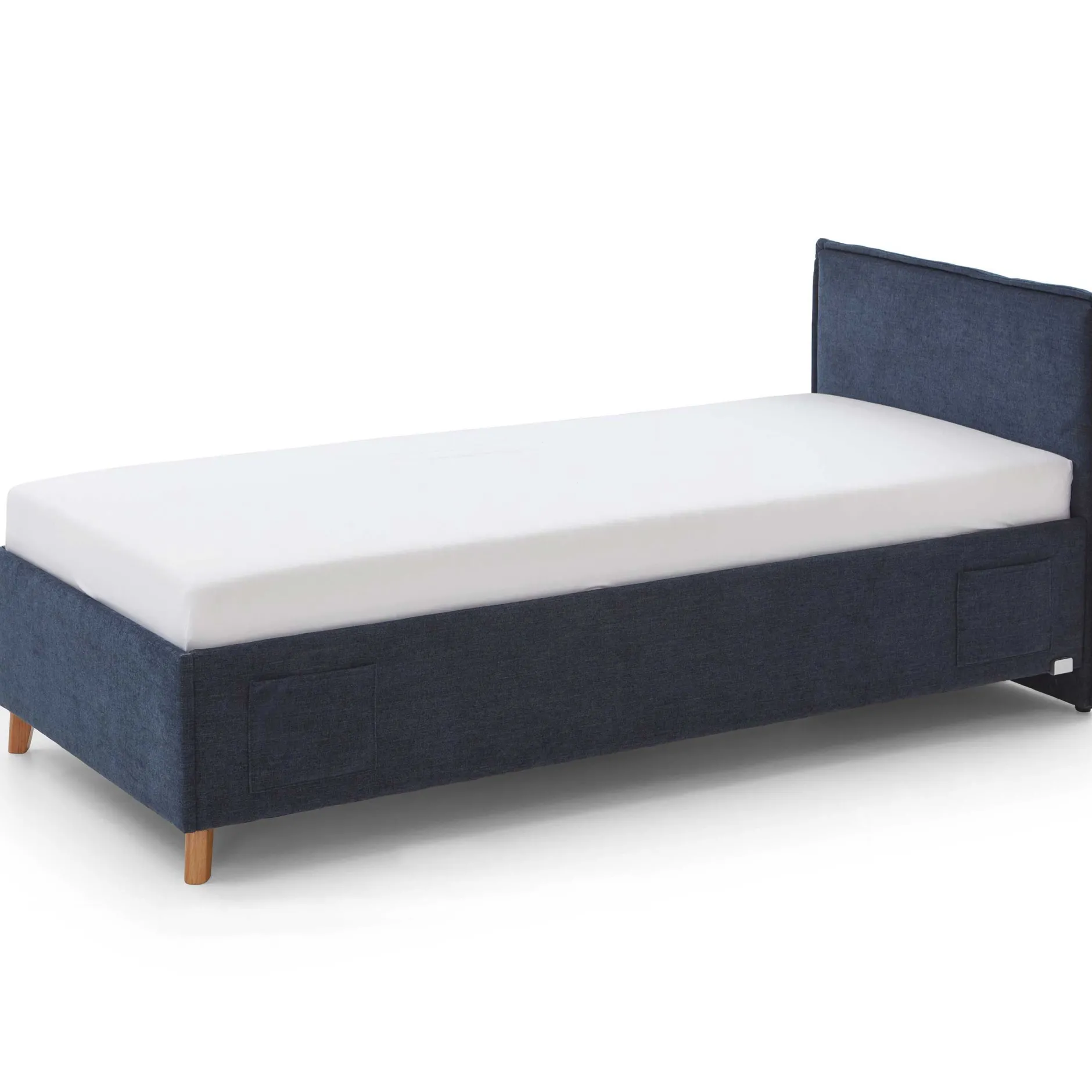 Kofferbett Ollie | 90 x 200 cm | Design Blau