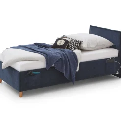 Kofferbett Ollie | 90 x 200 cm | Design Blau