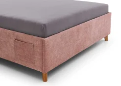 Kofferbett Ollie | 120 x 200 cm | Rosa Design