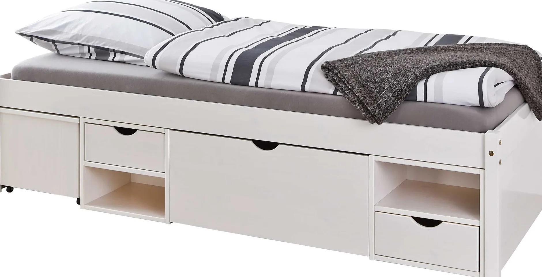 Kojenbett Xavier - white wash