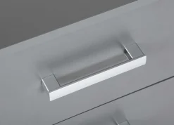 Kommode Eden 122cm 6 Schubladen - graphitgrau