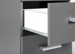 Kommode Eden 4 Schubladen - graphitgrau