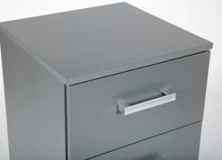 Kommode Eden 4 Schubladen - graphitgrau