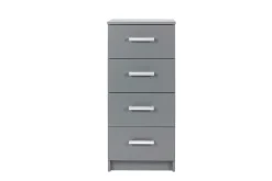 Kommode Eden 4 Schubladen - graphitgrau