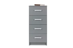 Kommode Eden 4 Schubladen - graphitgrau